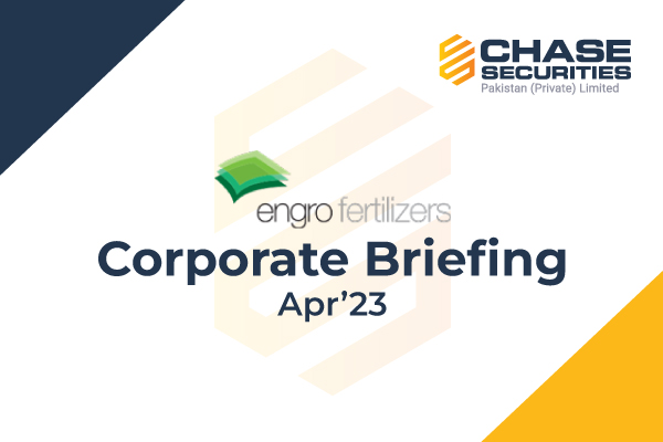 Engro Fertilizers Limited (EFERT) - April 2023