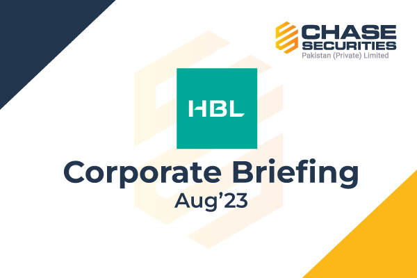Habib Bank Limited (HBL) - August 2023