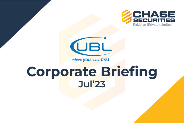 United Bank Limited (UBL) - July 2023