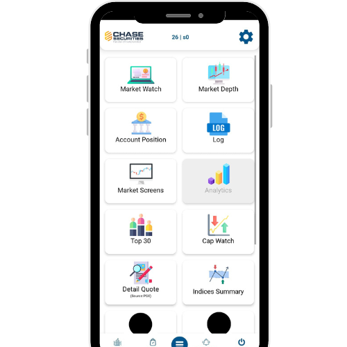 Chase Securities Pakistan PSX Trading App